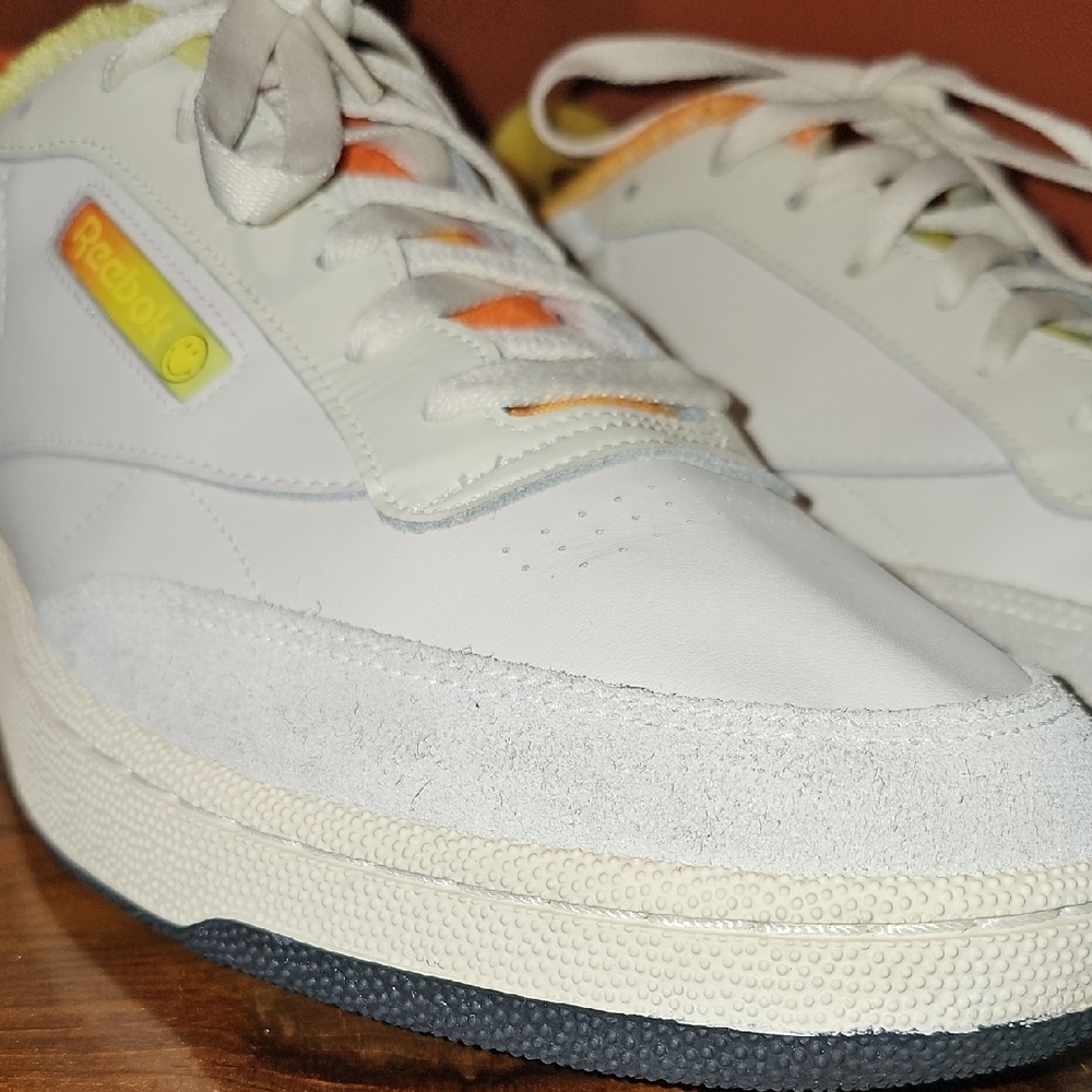 Reebok Men's Club C 85 Smiley Size 13 - Picture 5 of 17